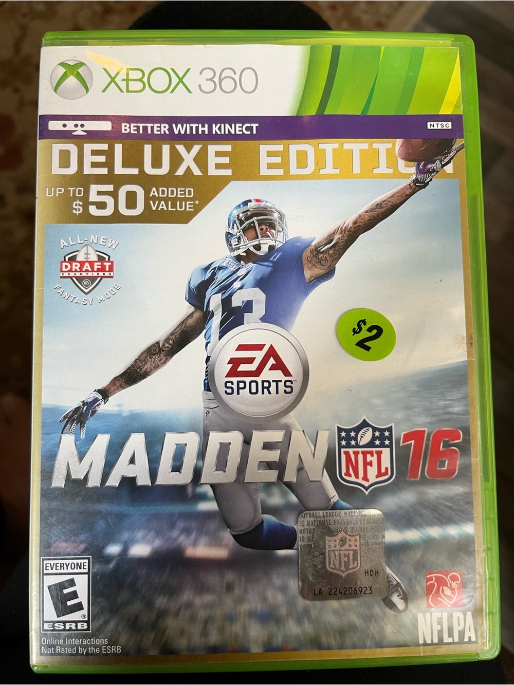 Madden NFL 16: Deluxe Edition (2015) - Microsoft Xbox 360 Sports Video Game
